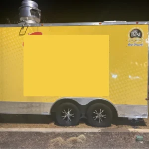 TURNKEY 2022 8.5 FT. WIDE X 14FT w/ PRO FIRE SUPPRESSION CONCESSION TRAILER