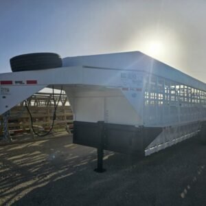2025 Big Bend 6’8″X28′ 3/4 TOP Stock / Stock Combo Trailer