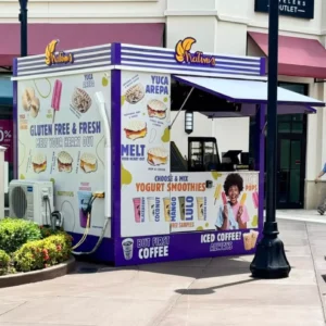 Mobile Kiosk – Food Truck 9.8FT X 9.8FT