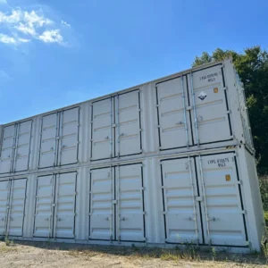 NEW 40ft High Cube Shipping Container – Open Side 4 Doors
