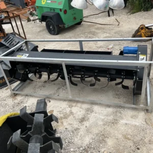 Suihe 72 inch skid steer rototiller Quick Attach Bobcat Cat Kubota Case New