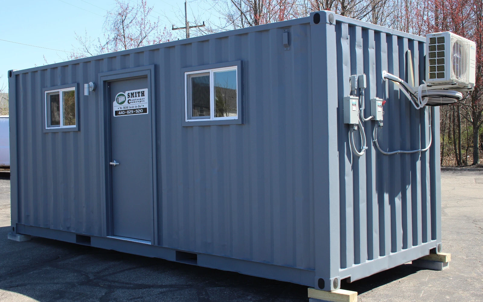 20ft Shipping Container Office – Modified — photo 2