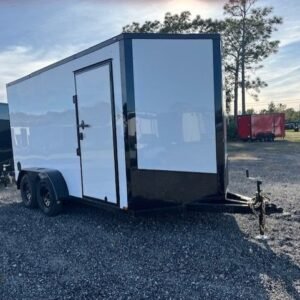 2026 Spartan 7 x 14 Enclosed Cargo Trailer 7k GVWR