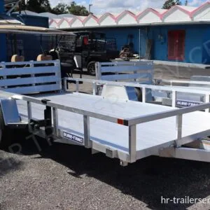 14ft Aluminum Tube Top Utility Trailer