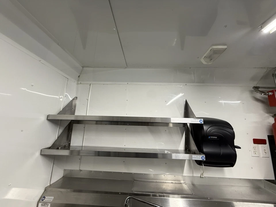 TURNKEY 2022 8.5 FT. WIDE X 14FT w/ PRO FIRE SUPPRESSION CONCESSION TRAILER — photo 18