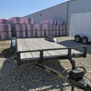 18′ X 82″ Tandem Axle Car Hualer Trailer