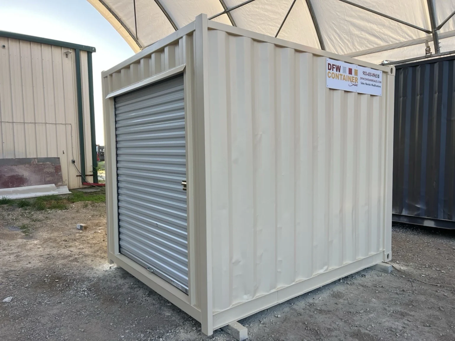 USED 10 foot Shipping Container — photo 2