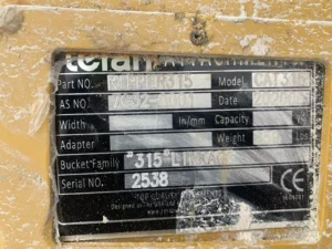Cat 315 Frost Tooth Ripper Excavator Caterpillar 70 Mm Pins New — photo 2
