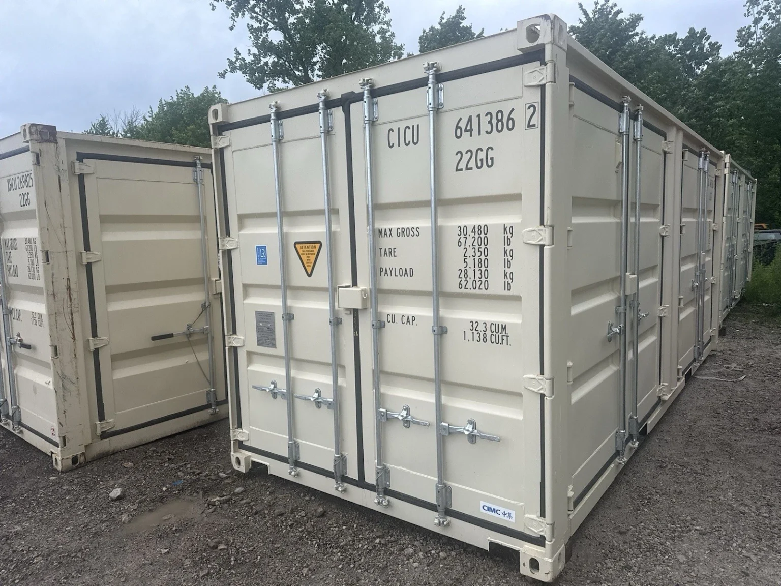 New 20ft Open Side Shipping Container – One Trip — photo 2