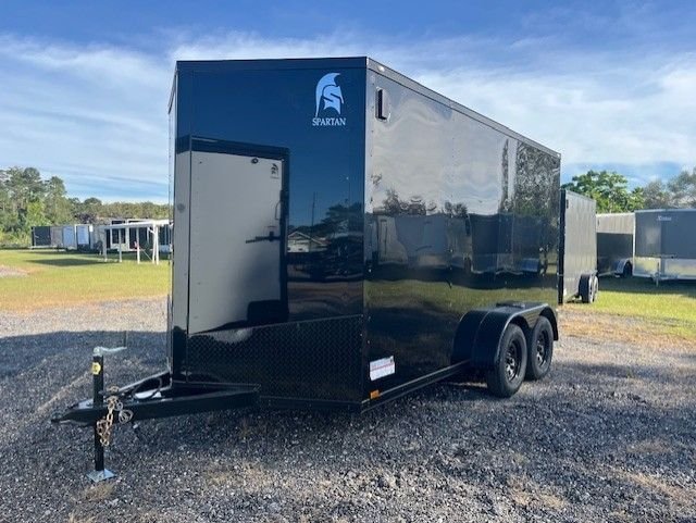 2026 Spartan 7 x 14 Enclosed Cargo Trailer 7k GVWR — photo 2