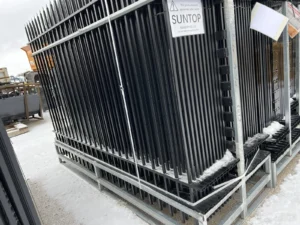 Two Racks Of 300 feet of steel fencing 10’ panels 7’ Tall 600 Feet Total Fence — photo 2