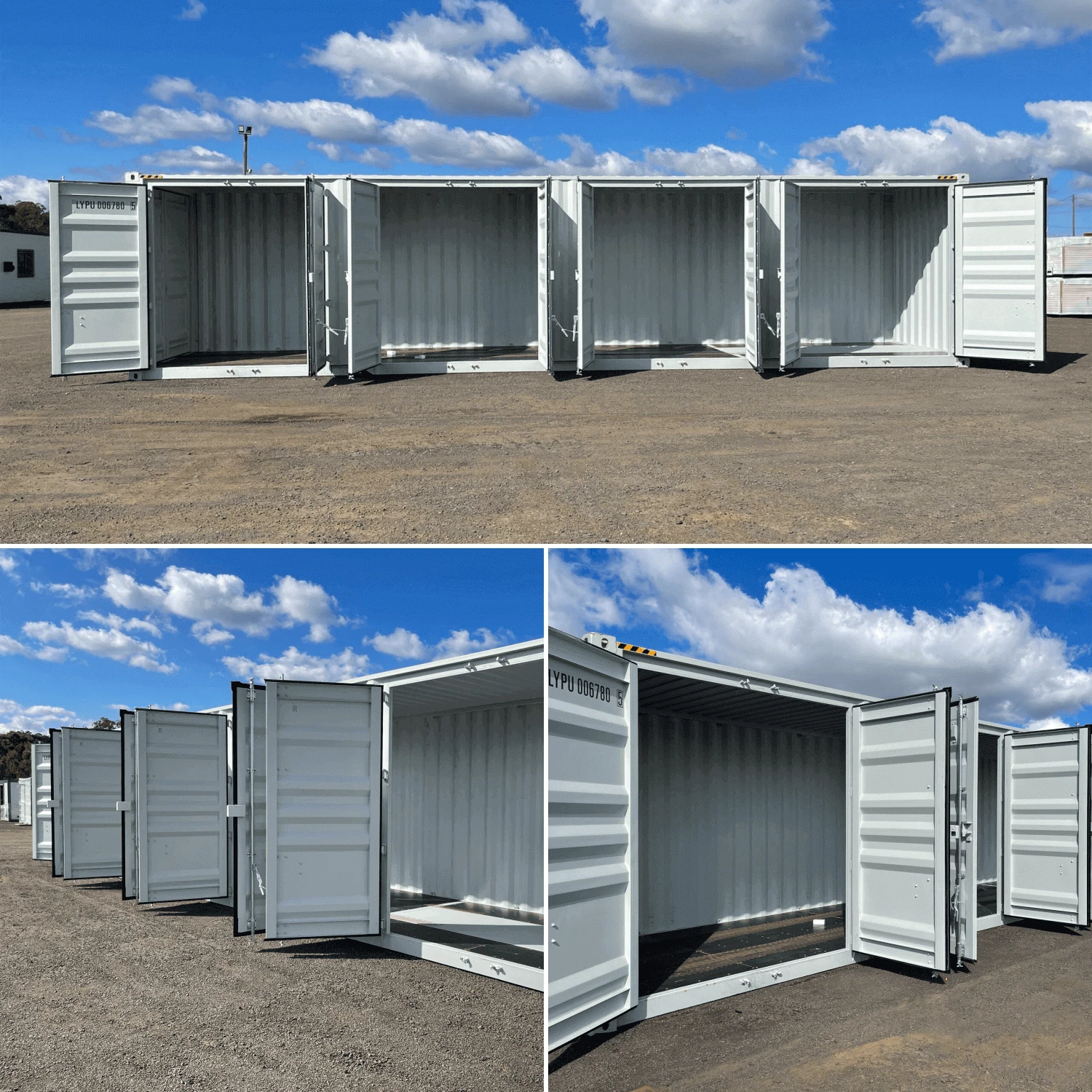 NEW 40ft High Cube Shipping Container – Open Side 4 Doors — photo 9