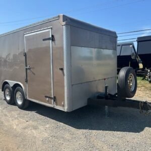 Homesteader 8.5 x 16 Enclosed Car Trailer – Extended Tongue