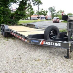 20205 Baseline HTL207 82″x 22′ 14k Split-Deck Tilt Equipment Trailer Stock #301037 – Spencer Trailers