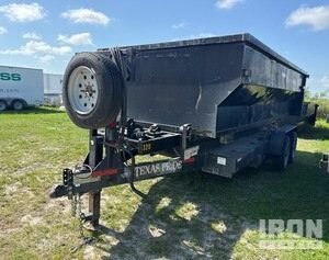 2021 Texas Pride RO71618KGN T/A Roll-Off Trailer w/ Extra Dump Bed