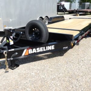 2025 Baseline HTL207 82″x 20′ 14k Split-Deck Tilt Equipment Trailer Stock #301033 – Spencer Trailers
