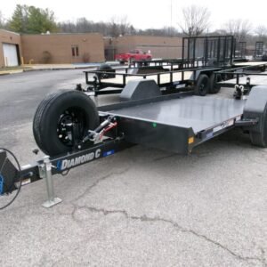 2025 Diamond C DSA107 77″x 12′ 7k Single Axle Tilt Trailer Stock #294539 – Spencer Trailers