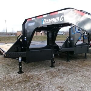 2025 Diamond C FMAX210 102″x 30′ 25k Equipment Trailer With MAX Ramps Stock #295528 Gooseneck Trailers – Spencer Trailers