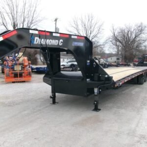 2025 Diamond C FMAX210 102″x 32′ 25k Equipment Trailer With MAX Ramps Stock #297564 Goose Neck Trailer – Spencer Trailers