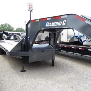 2025 Diamond C FMAX210 HDT 102″x 30′ 25k Hydraulic Dovetail Equipment Trailer Stock #300742 Gooseneck Trailer – Spencer Trailers