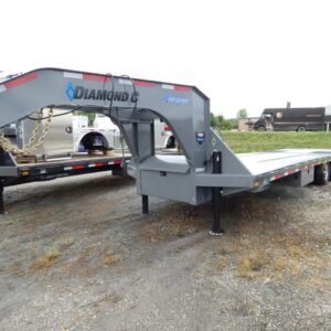 2025 Diamond C FMAX210 HDT 102″x 32′ 25k Hydraulic Dovetail Equipment Trailer Stock With Aluma-Trax Flooring #302914 Goose Neck Trailer – Spencer…