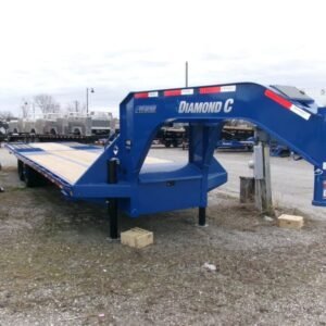 2025 Diamond C FMAX210 HDT 102″x 32′ 25k Hydraulic Dovetail Gooseneck Trailers Stock #296003 – Spencer Trailers