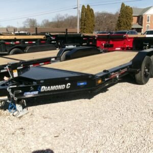 2025 Diamond C HDT207 82″x 16′ 14.9k Full Tilt Deck Equipment Trailer Stock #296523 – Spencer Trailers