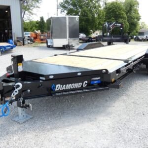 2025 Diamond C HDT210 82″x 20′ 20k Split-Deck Tilt Equipment Trailer Stock #301889 – Spencer Trailers