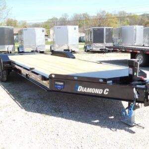 2025 Diamond C LPX210 82″x 24′ 20k Equipment Trailer With MAX Ramps Stock #298573 – Spencer Trailers