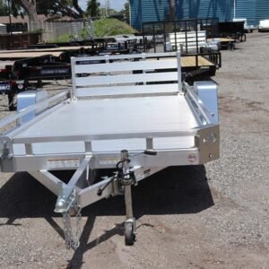 2025 Sure-Trac 7×14 Aluminum Low Side Utility Trailer (3K GVWR)
