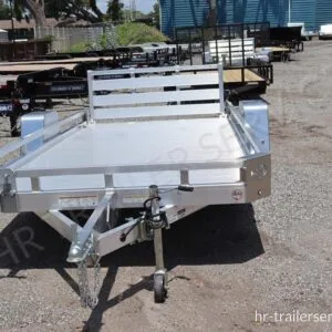2025 Sure-Trac 7×14 Aluminum Low Side Utility Trailer (3K GVWR)