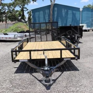 2025 Sure-Trac 7×16 Tube Top Utility Trailer (7K GVWR)