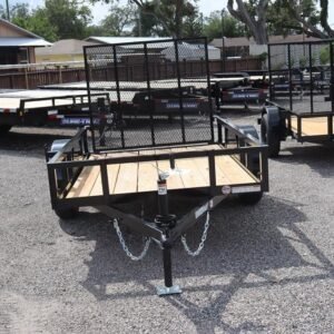 2025 Triple Crown 5×8 Utility Trailer with Gate (2.75K GVWR)