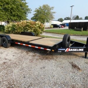 2026 Baseline HTL208 82″x 22′ 16k Split-Deck Tilt Equipment Trailer Stock #304824 – Spencer Trailers