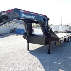 2026 Diamond C FMAX212 HDT 102″x 32′ 25.9k Hydraulic Dovetail Equipment Trailer Stock #304993 Gooseneck Trailer – Spencer Trailers