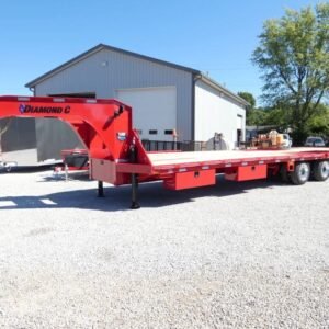 2026 Diamond C FMAX212 HDT 102″x 32′ 25.9k Hydraulic Dovetail Equipment Trailer Stock #303705 Gooseneck Trailer – Spencer Trailers