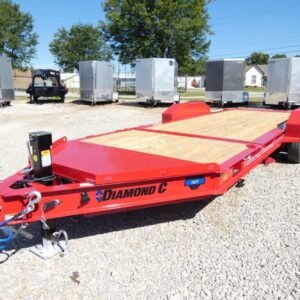 2026 Diamond C HDT207 82″x 20′ 14.9k Split-Deck Tilt Equipment Trailer Stock #304998 – Spencer Trailers