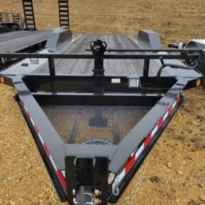 20′ X 102″ TRAREM TILT DECK WITH 2″ RUB RAIL & TOOL TRAY