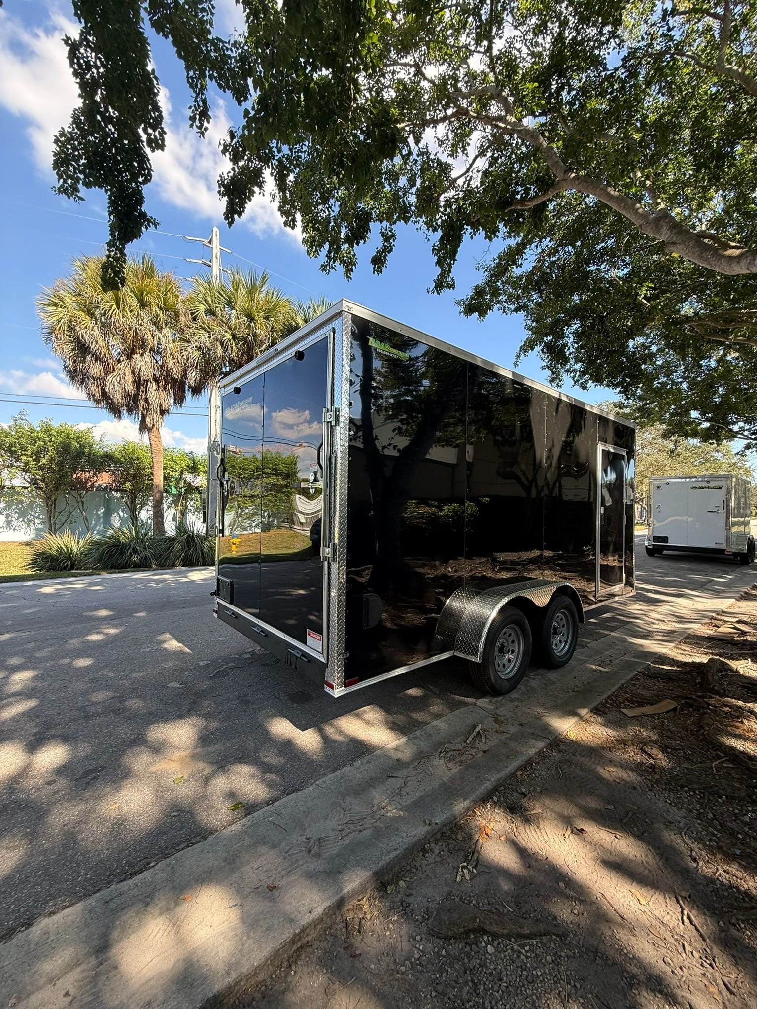 New 2026 Hook & Line 7 x 16 Enclosed Trailer 7k GVWR — photo 3