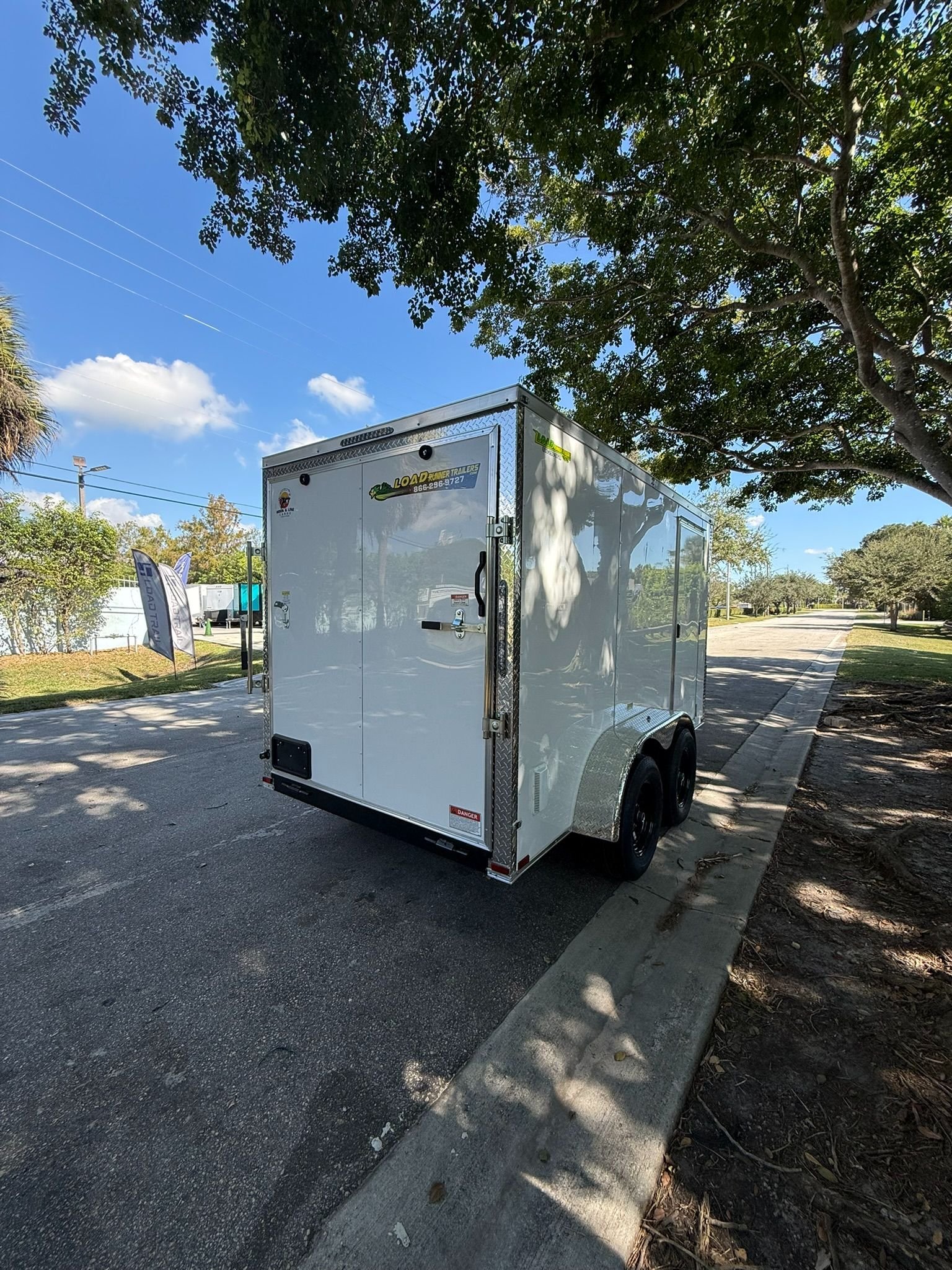 New 2026 Hook & Line 6 x 12 Enclosed 7k Trailer — photo 4