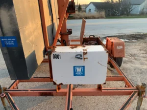 Wanco WTLMBSLLBM Sign Board Portable — photo 3