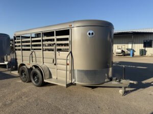 2026 W-W Trailer AA 6X14 Stock / Stock Combo Trailer — photo 3