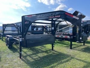 New 2026 Horizon 7 x 14 Gooseneck Roll Off Frame Trailer 14k GVWR — photo 3