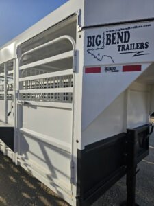 2025 Big Bend 6’8″X28′ 3/4 TOP Stock / Stock Combo Trailer — photo 4