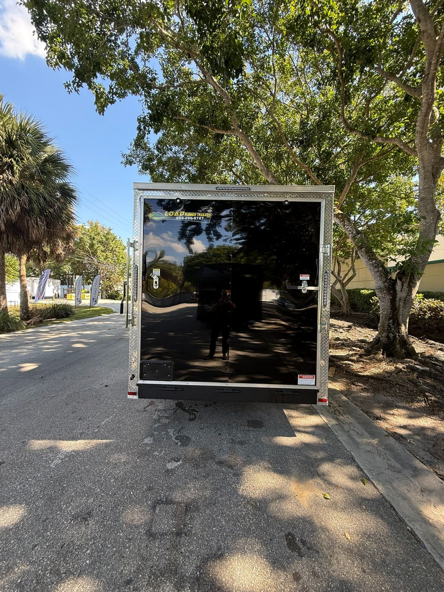 New 2026 Hook & Line 7 x 16 Enclosed Trailer 7k GVWR — photo 4