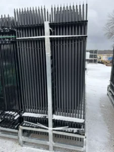 Two Racks Of 300 feet of steel fencing 10’ panels 7’ Tall 600 Feet Total Fence — photo 4