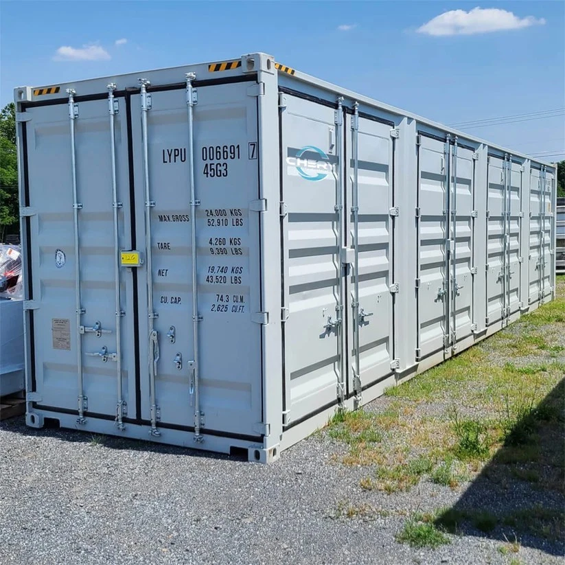 NEW 40ft High Cube Shipping Container – Open Side 4 Doors — photo 7