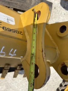 BRAND NEW MINI-EXCAVATOR BUCKET, GP 12” INCH FITS CAT 303 OR SIMILAR 40 Mm Pins — photo 5