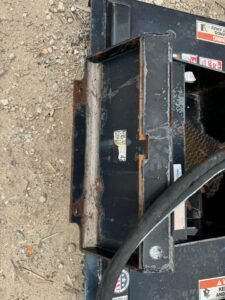 Blue Diamond mini skid steer brush mowe — photo 4