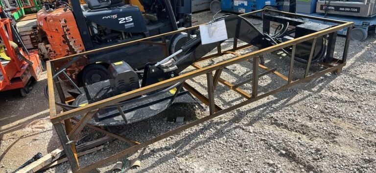 new skid steer boom brush mower — photo 8